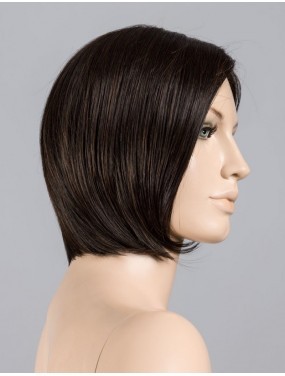 Perruque Casey Mono Part Ellen Wille teinte Espresso Mix sur mannequin vue de profil