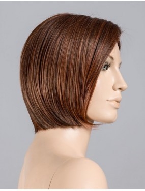 Perruque Casey Mono Part Ellen Wille teinte Cinnamonbrown Rooted sur mannequin vue de profil