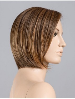 Perruque Casey Mono Part Ellen Wille teinte Hazelnut Lighted sur mannequin vue de profil