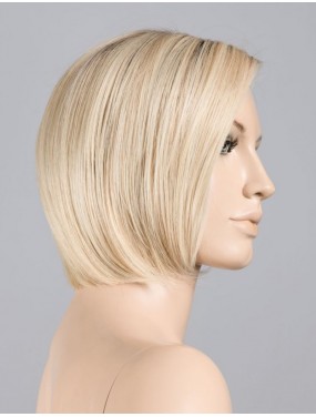 Perruque Casey Mono Part Ellen Wille teinte Pastelblonde Rooted sur mannequin vue de profil