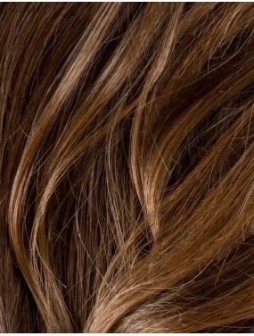 Perruque Delight Mono Part Ellen Wille teinte Chocolate Rooted gros plan de la teinte