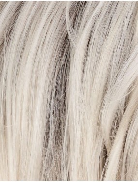 Perruque Delight Mono Part Ellen Wille teinte Platinblonde Rooted gros plan de la teinte