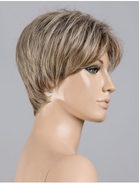 Perruque Elan Ellen Wille teinte Pearlblonde Rooted sur mannequin vue de profil