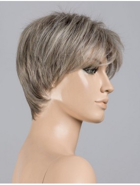 Perruque Elan Ellen Wille teinte Metallic Blonde Rooted sur mannequin vue de profil
