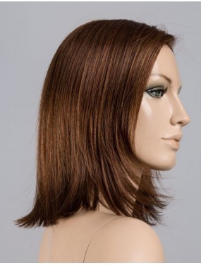 Perruque Flirt Mono Part Ellen Wille teinte Cinnamonbrown Mix sur mannequin vue de profil