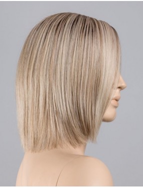 Perruque Lia Mono Part II Ellen Wille teinte Pearlblonde Rooted sur mannequin vue de profil