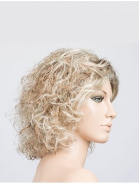 Perruque Loop Ellen Wille teinte Pearlblonde Rooted sur mannequin vue de profil