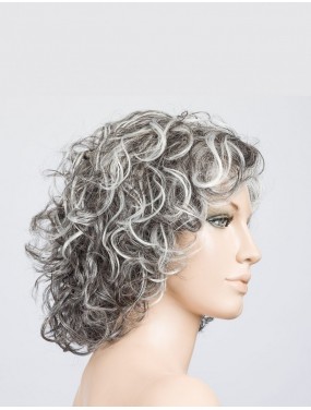 Perruque Loop Ellen Wille teinte Salt/Pepper Mix sur mannequin vue de profil