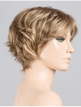 Perruque Raise Ellen Wille teinte Bernstein Rooted sur mannequin vue de profil