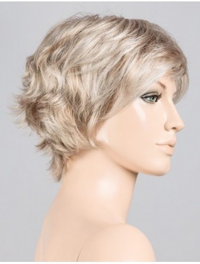 Perruque Raise Ellen Wille teinte Pearlblonde Rooted sur mannequin vue de profil