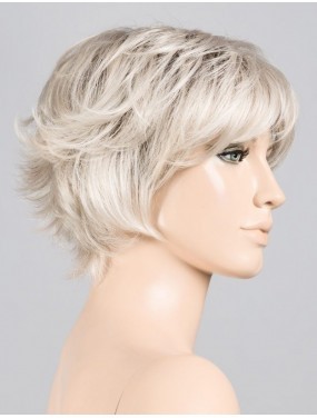 Perruque Raise Ellen Wille teinte Platinblonde Rooted sur mannequin vue de profil