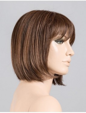 Perruque Sing Mono Part Ellen Wille teinte Cinnamonbrown Mix sur mannequin vue de profil