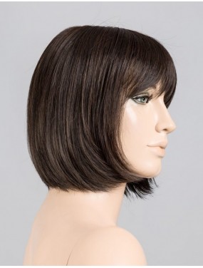 Perruque Sing Mono Part Ellen Wille teinte Espresso Mix sur mannequin vue de profil