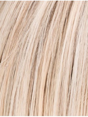 Perruque Sing Mono Part Ellen Wille teinte Pastelblonde Rooted gros plan de la teinte