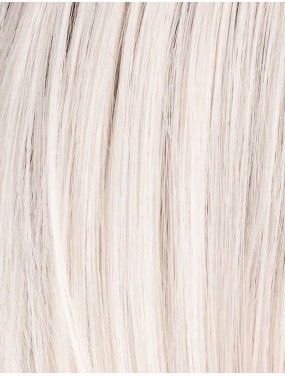 Perruque Sing Mono Part Ellen Wille teinte Platinblonde Rooted gros plan de la teinte