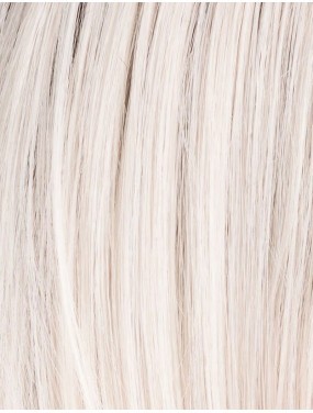 Perruque Sing Mono Part Ellen Wille teinte Platinblonde Rooted gros plan de la teinte