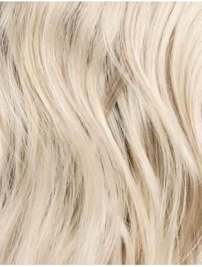Perruque Touch Mono Part Ellen Wille teinte Pastelblonde Rooted gros plan de la teinte