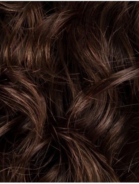 Perruque Turn Mono Part Ellen Wille teinte Darkchocolate Rooted gros plan de la teinte