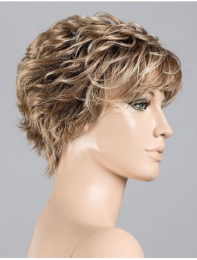 Perruque Weekend Ellen Wille teinte Darksand Rooted sur mannequin vue de profil