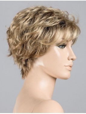 Perruque Weekend Ellen Wille teinte Sahara Beige Rooted sur mannequin vue de profil