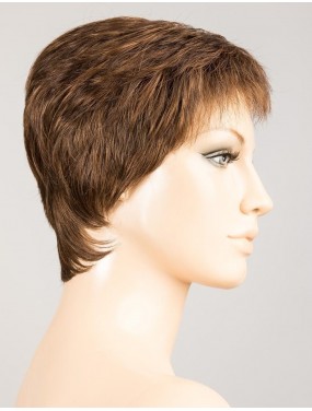 Perruque Risk Ellen Wille teinte Chocolate Mix sur mannequin vue de profil