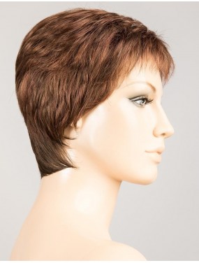 Perruque Risk Ellen Wille teinte HotchocolateMix sur mannequin vue de profil