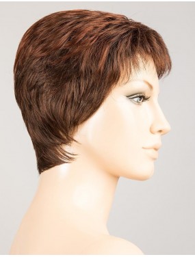 Perruque Risk Ellen Wille teinte DarkAuburn Mix sur mannequin vue de profil