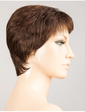 Perruque Risk Ellen Wille teinte DarkChocolate Mix sur mannequin vue de profil