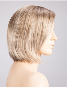 Perruque Elite Mono Part Ellen Wille teinte Pearl Rooted sur mannequin vue de profil