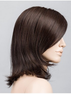 Perruque Melody Mono Ellen Wille teinte Espresso Mix sur mannequin vue de profil