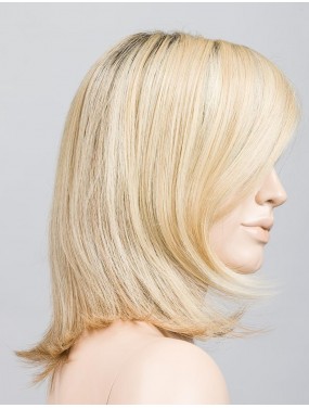 Perruque Melody Mono Ellen Wille teinte sahara beige rooted sur mannequin vue de profil