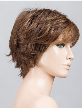 Perruque Relax Ellen Wille teinte Chocolate Rooted sur mannequin vue de profil