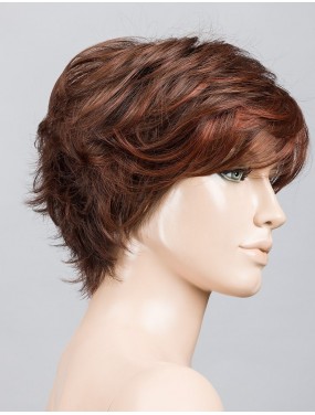 Perruque Relax Ellen Wille teinte Auburn Rooted sur mannequin vue de profil