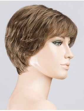 Perruque Apart Mono Ellen Wille teinte Darksand Mix sur mannequin vue de profil