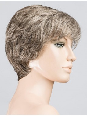 Perruque Apart Mono Ellen Wille teinte Smoke Mix sur mannequin vue de profil