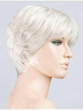 Perruque Apart Mono Ellen Wille teinte White Mix sur mannequin vue de profil