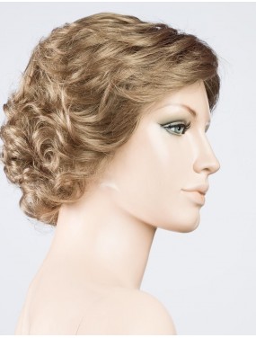 Perruque Aurora Comfort Ellen Wille teinte Darksand Mix sur mannequin vue de profil
