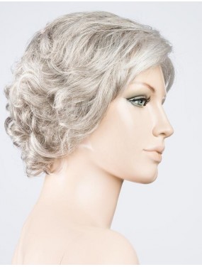 Perruque Aurora Comfort Ellen Wille teinte Snow Mix sur mannequin vue de profil