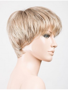 Perruque Beat Ellen Wille teinte Sandyblonde Rooted sur mannequin vue de profil