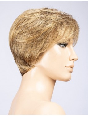 Perruque Cara Small Deluxe Ellen Wille teinte Darksand Mix sur mannequin vue de profil