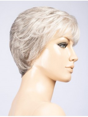 Perruque Cara Small Deluxe Ellen Wille teinte Snow Mix sur mannequin vue de profil