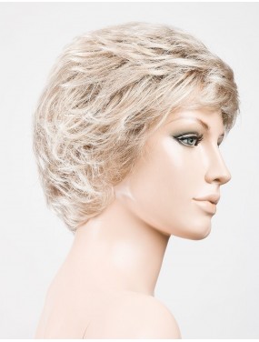 Perruque City Mono Ellen Wille teinte Champagne Rooted sur mannequin vue de profil