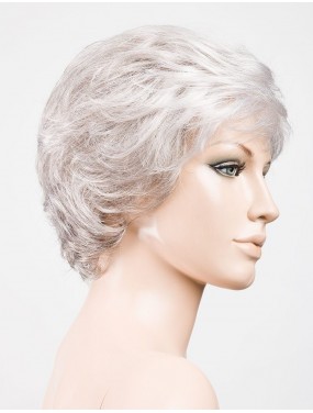 Perruque City Mono Ellen Wille teinte Snow Mix sur mannequin vue de profil
