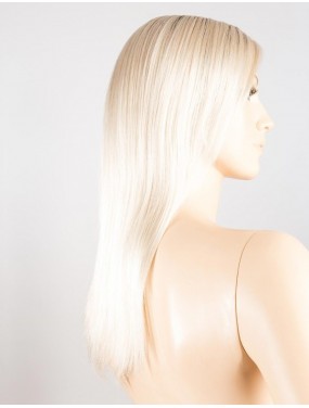 Perruque Code Mono Part Ellen Wille teinte Lightchampagne Rooted sur mannequin vue de profil