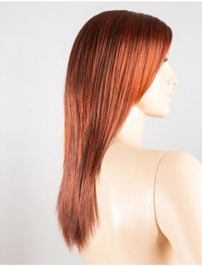 Perruque Code Mono Part Ellen Wille teinte Hotflame Mix sur mannequin vue de profil