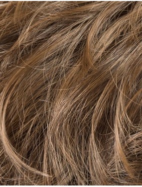 Perruque Cover Mono Part Ellen Wille teinte Coffeebrown Mix gros plan de la teinte