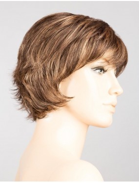 Perruque Date Mono Ellen Wille teinte Tobacco Mix sur mannequin vue de profil