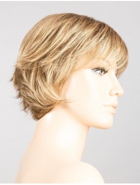 Perruque Date Mono Ellen Wille teinte Caramel Mix sur mannequin vue de profil