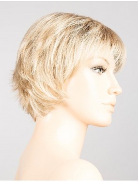 Perruque Date Mono Ellen Wille teinte Champagne Rooted sur mannequin vue de profil