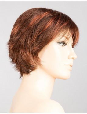 Perruque Date Mono Ellen Wille teinte Auburn Mix sur mannequin vue de profil